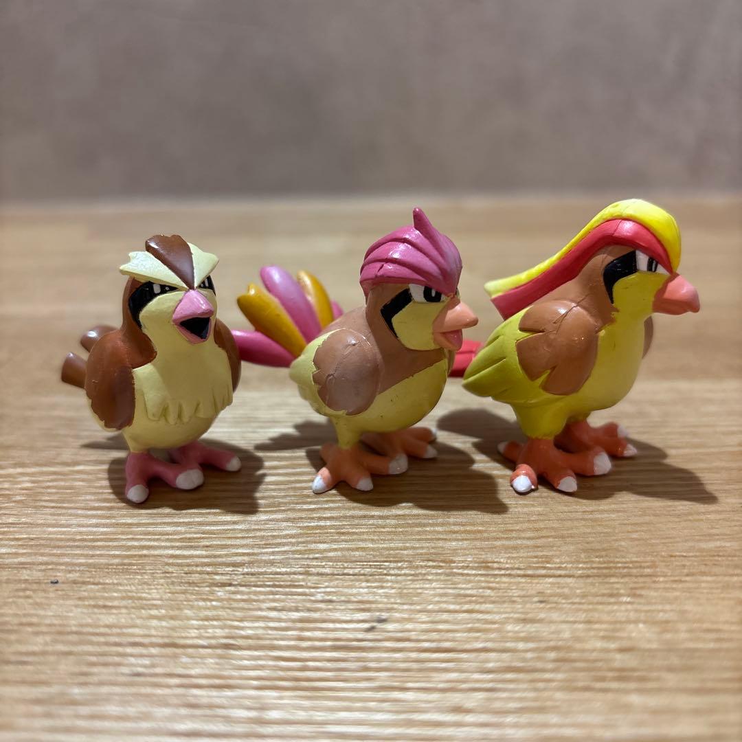 【廃盤/激レア/進化セット/極美品】モンコレ　ポッポ　ピジョン　ピジョット
