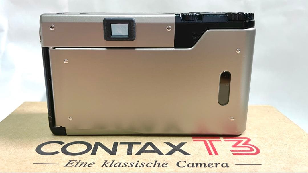 CONTAX T3 チタンシルバー 35mm フィルムカメラ