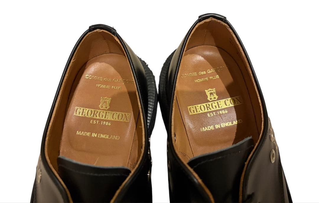25SS コムデギャルソンオムプリュス×ジョージコックス シューズ