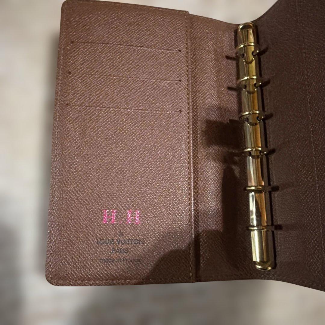 Louis Vuitton モノグラム レザー バインダー