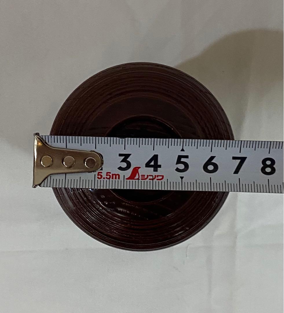 茶道具　箸洗い　溜塗小吸物椀　内青海波紋　10客入り