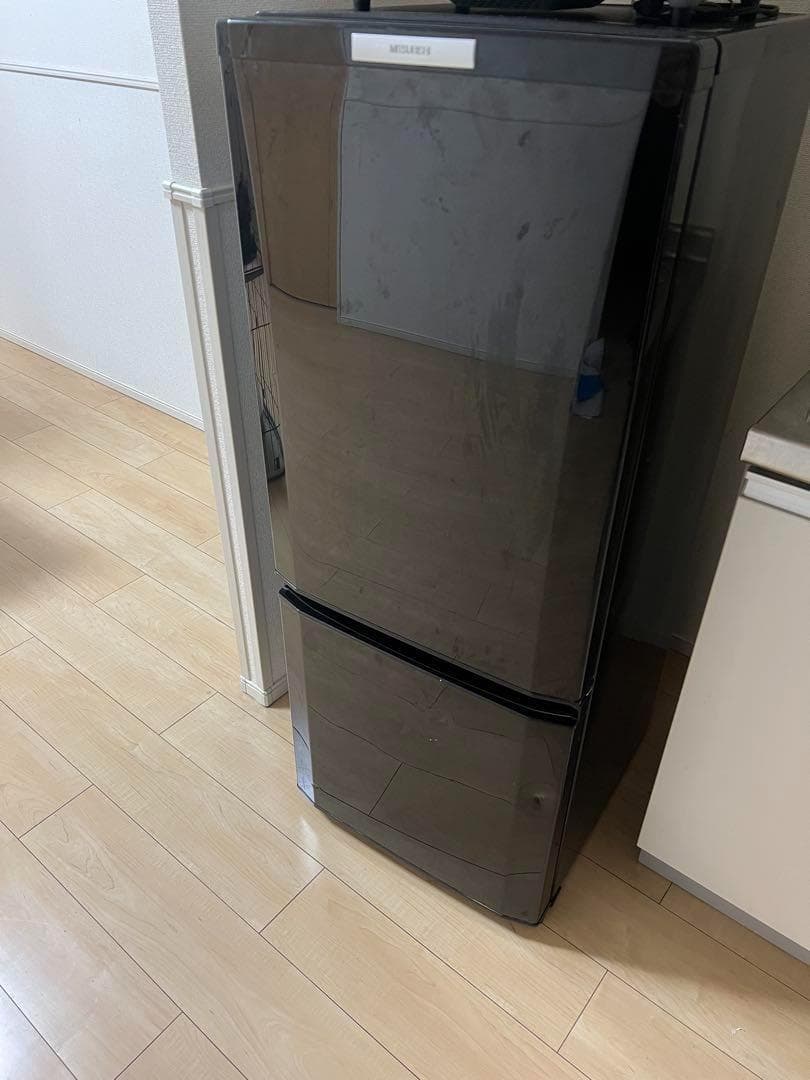 三菱 ノンフロン冷凍冷蔵庫 MR-P15X-B 一人暮らし向け