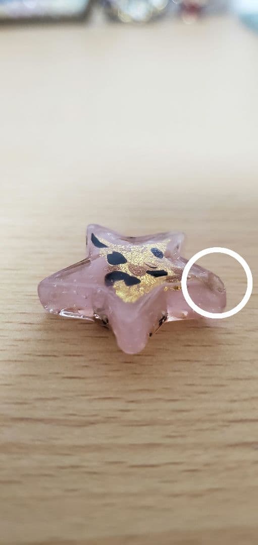 ヴェネチアンガラス　パーツ9点セット