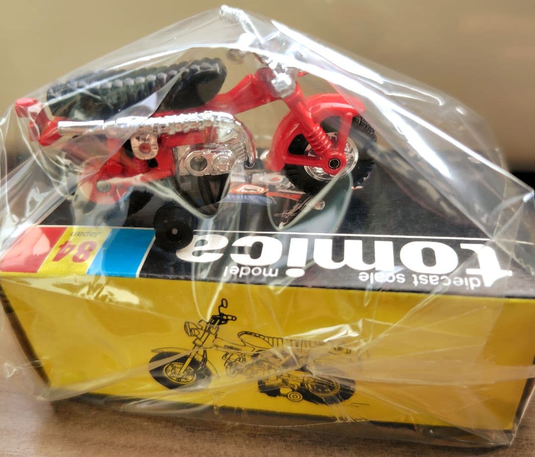 【未使用品】黒箱トミカ 84 スズキ バンバン90　希少品！