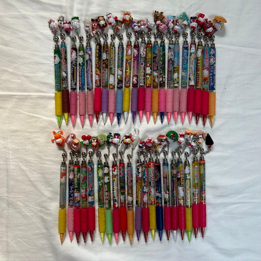 【美品・レア】ご当地キティ　シャープペンシル　30本セット