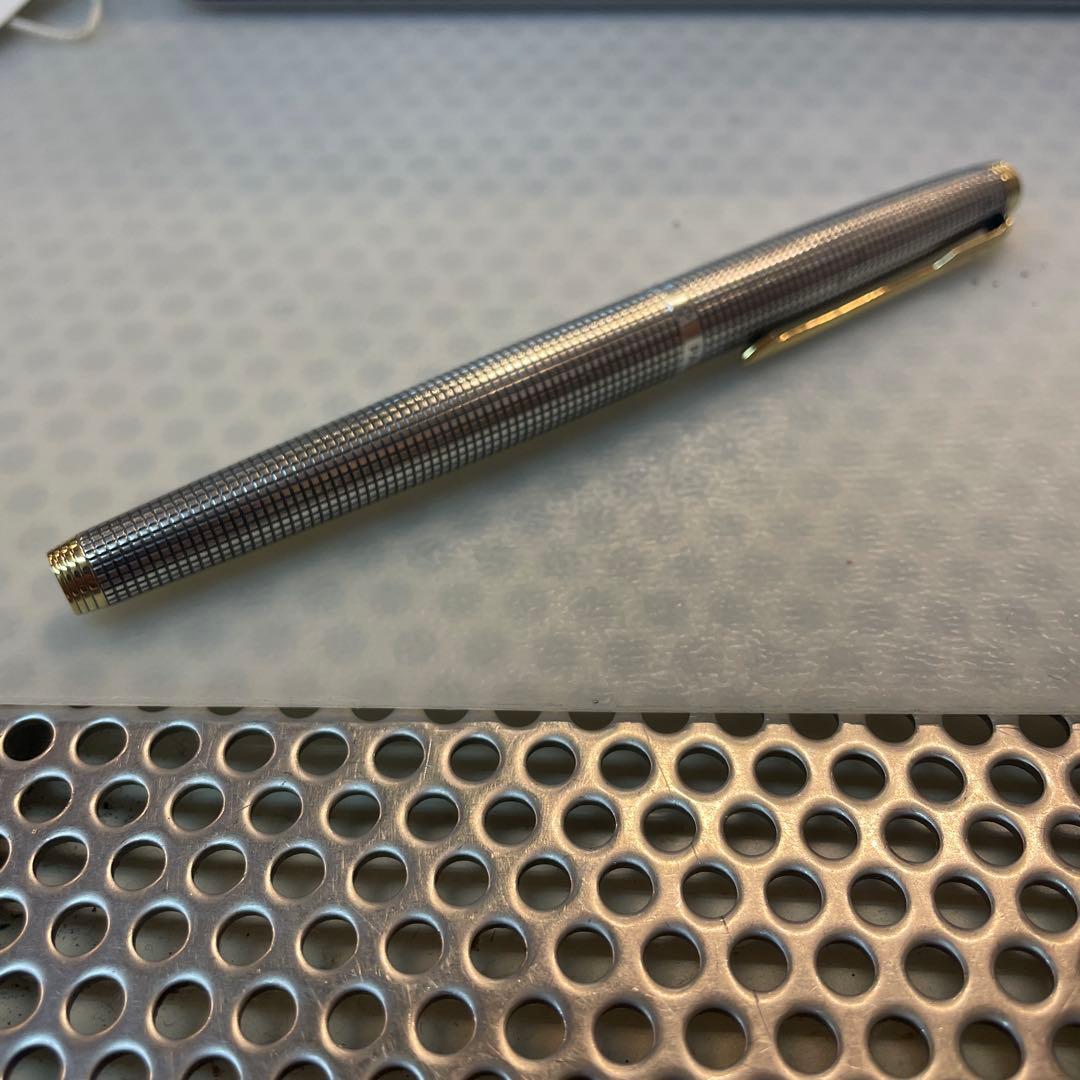 パーカー シズレ スターリングシルバー 万年筆 14金
