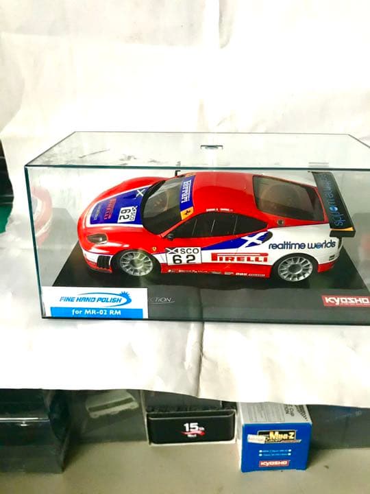 新品京商ミニッツレーサー用ボディーフェラーリF-430GTスクーデリアエコッセ