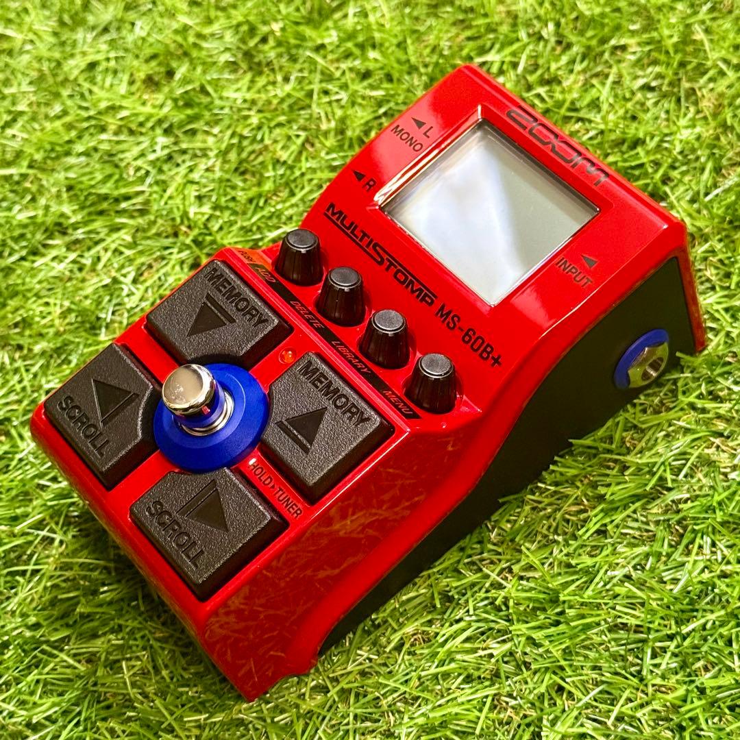 【極美品】 ZOOM MS-60B ベース用マルチエフェクター フルセット