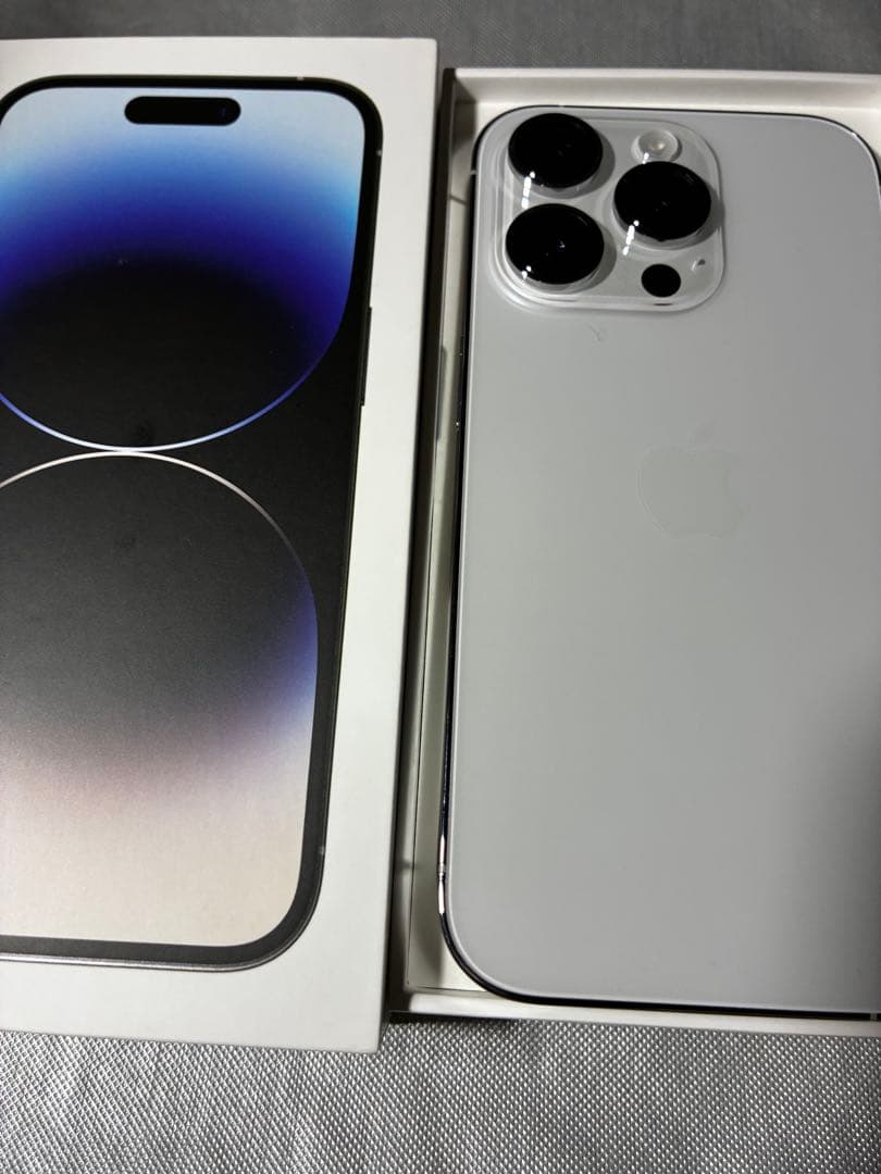 iPhone 14pro シルバー 128GB バッテリー100% 美品
