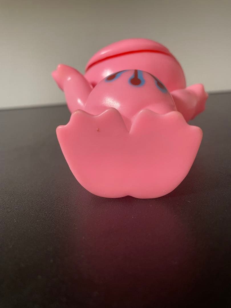 ケロちゃん 興和 レトロ ソフビ フィギュア コルゲンコーワ 花火 ピンク