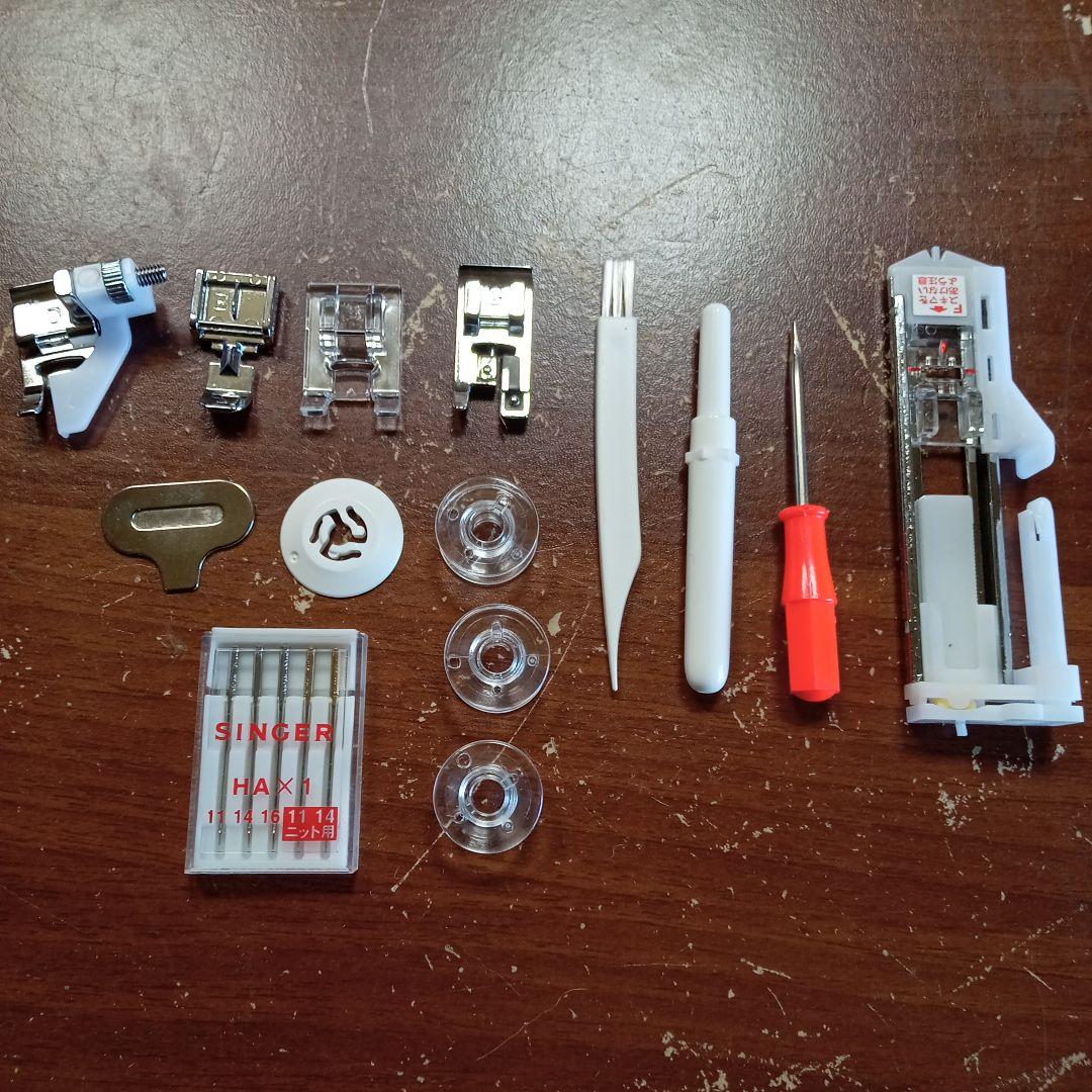 シンガーコンピュータミシン本体　モナミ　分解整備済み　美品　自動糸切り