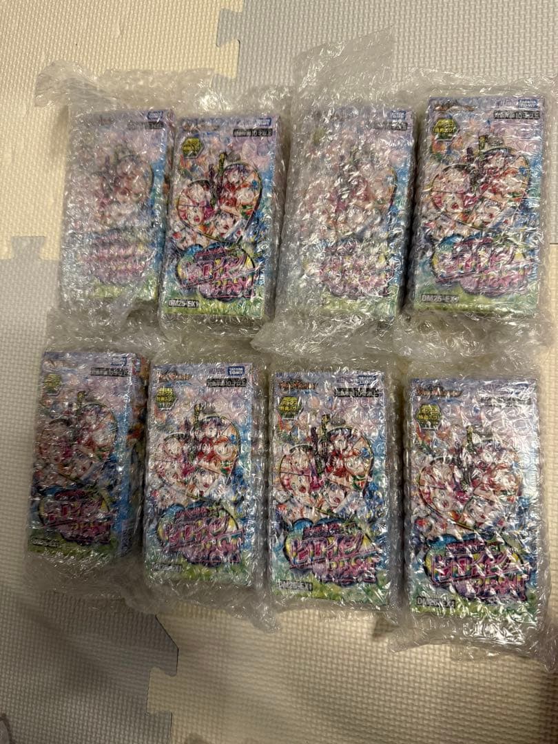 デュエマ 愛感謝祭ヒロインBEST8BOX未開封シュリンク付き