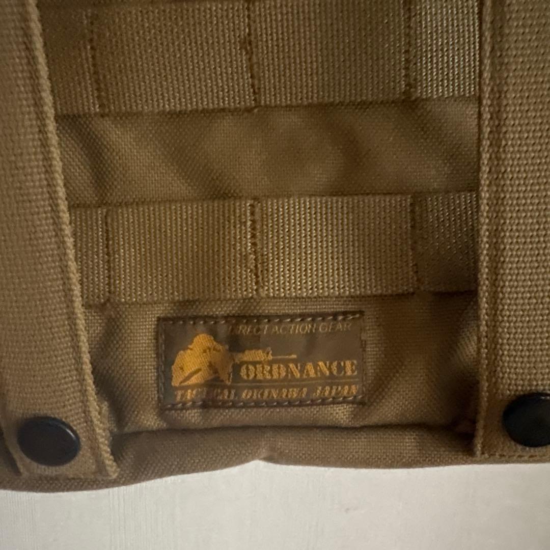 米軍 沖縄 ORDNANCE ハイドレーションポーチ 海兵隊 コヨーテブラウン