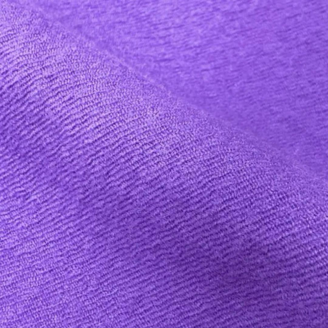 BLAMINK ブラミンク トラぺーズスカート ウールリネンシルク パープル