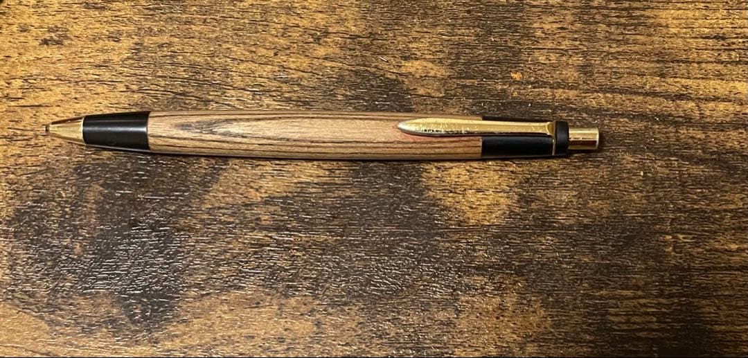 野原工芸新型シャープペンケヤキ　筆箱セット