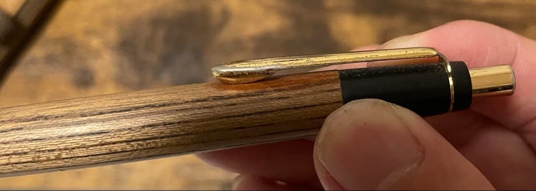 野原工芸新型シャープペンケヤキ　筆箱セット