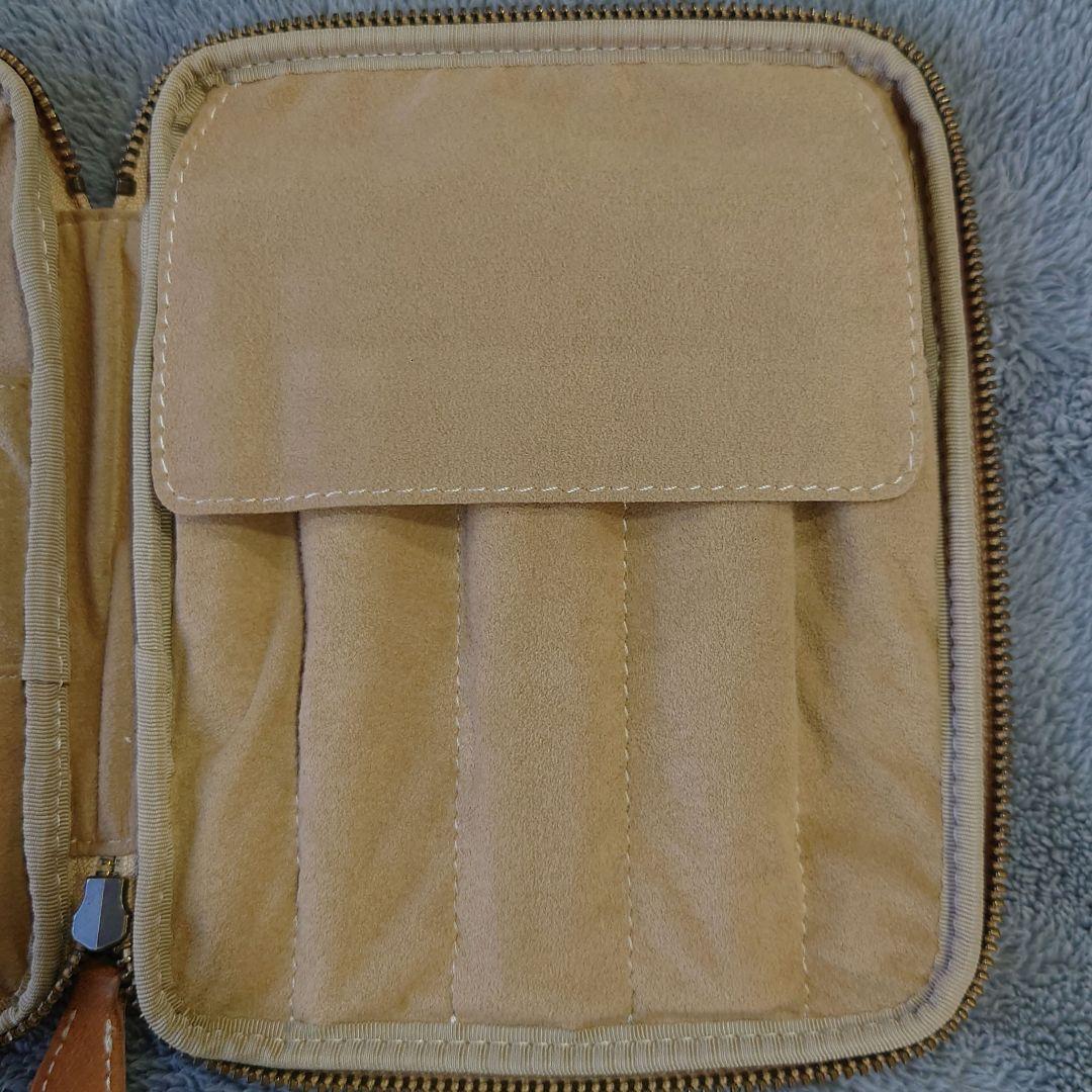 &Lieba アンドリーベ 文具ポーチ 栃木レザー