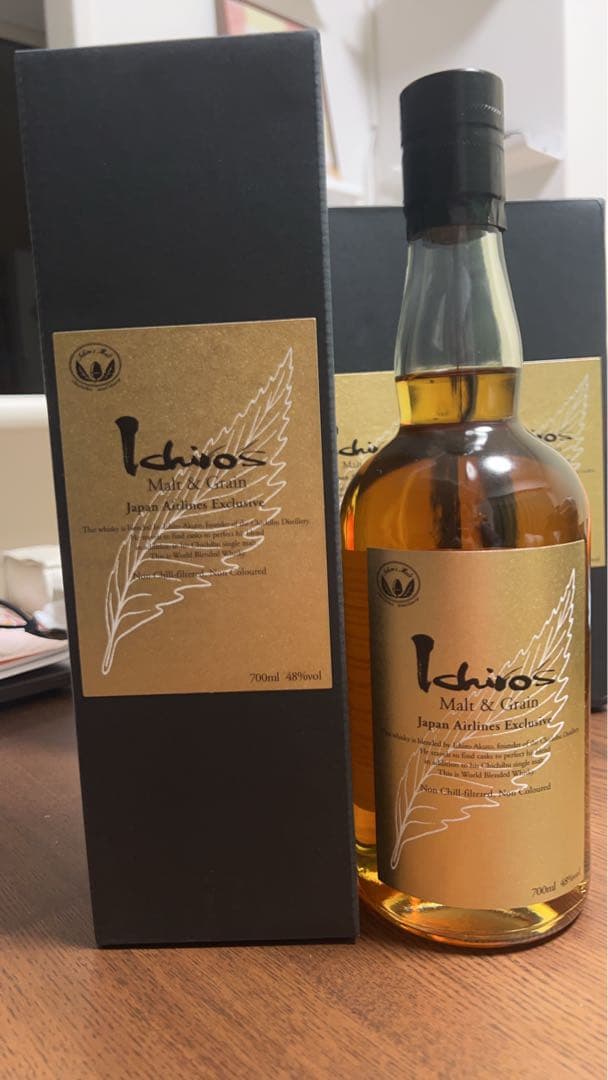 箱潰れあり・JAL イチローズモルト & グレーン JAL EXCLUSIVE