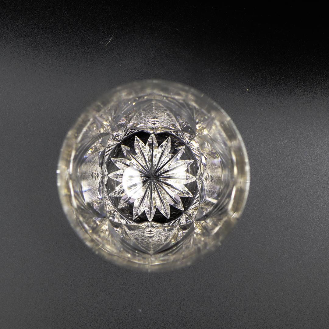 HOYA クリスタル ロックグラス 300ml オールドファッション 箱付 美品