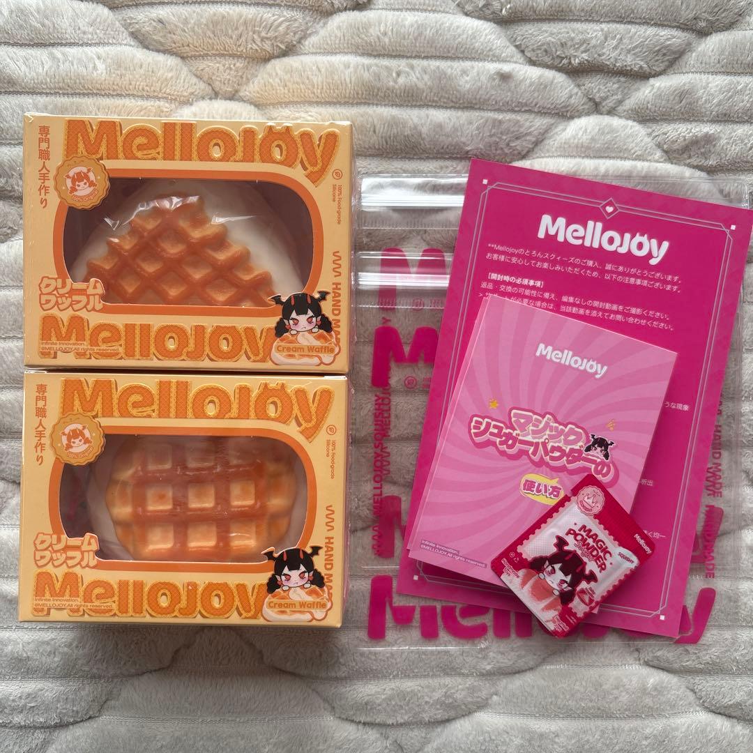 mellojoy クリームワッフル まる＆さんかくセット 新品未開封品
