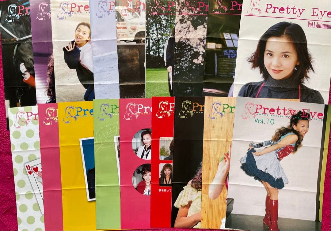 華原朋美 会報誌 18冊 ＋ クリアファイル