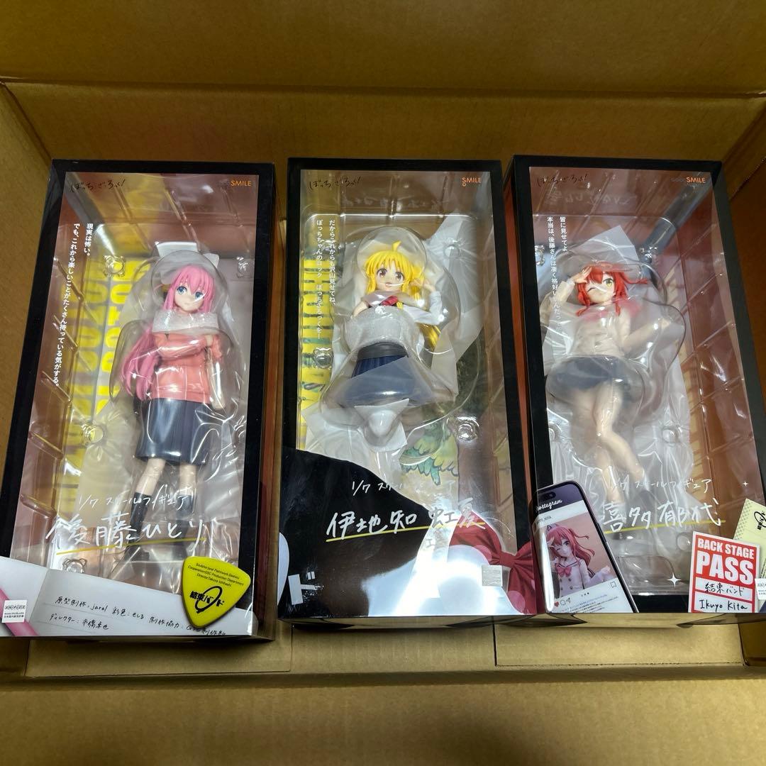 ぼっち・ざ・ろっく！ 後藤ひとり 伊地知虹夏 喜多郁代 フィギュア 最終値下げ