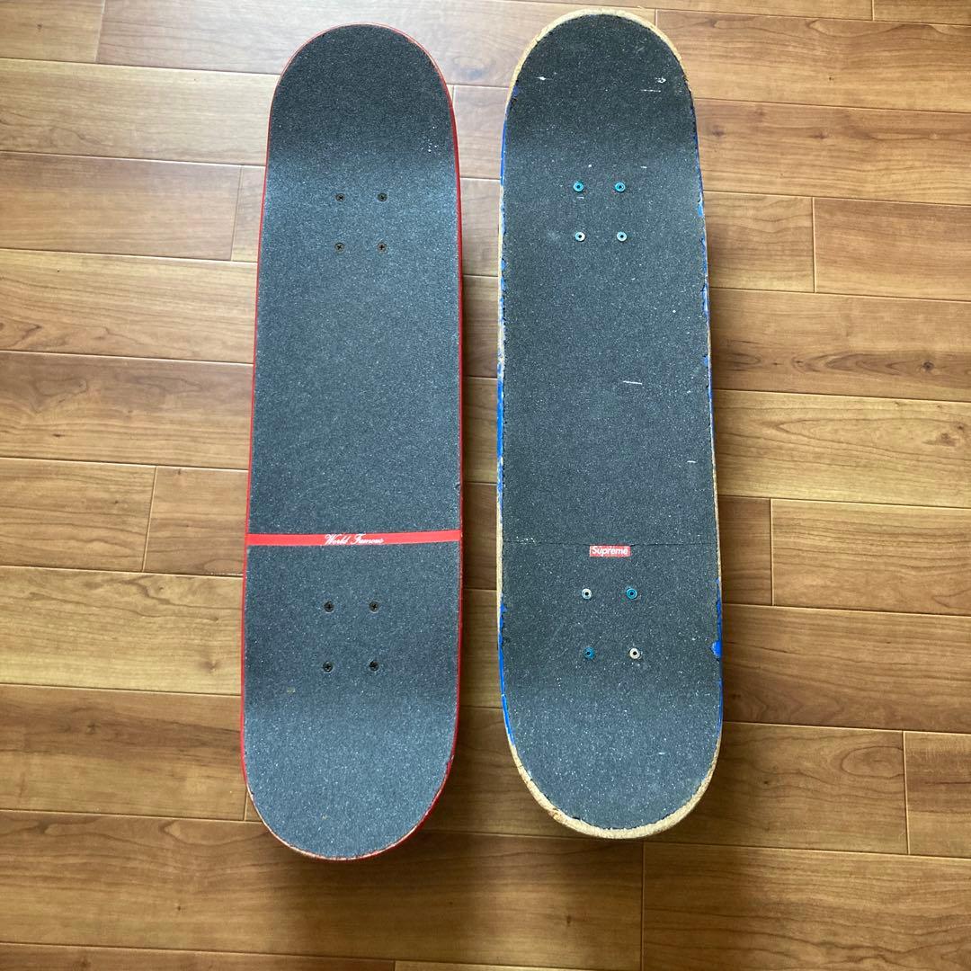 マサハル　青だけ　supreme skateboard