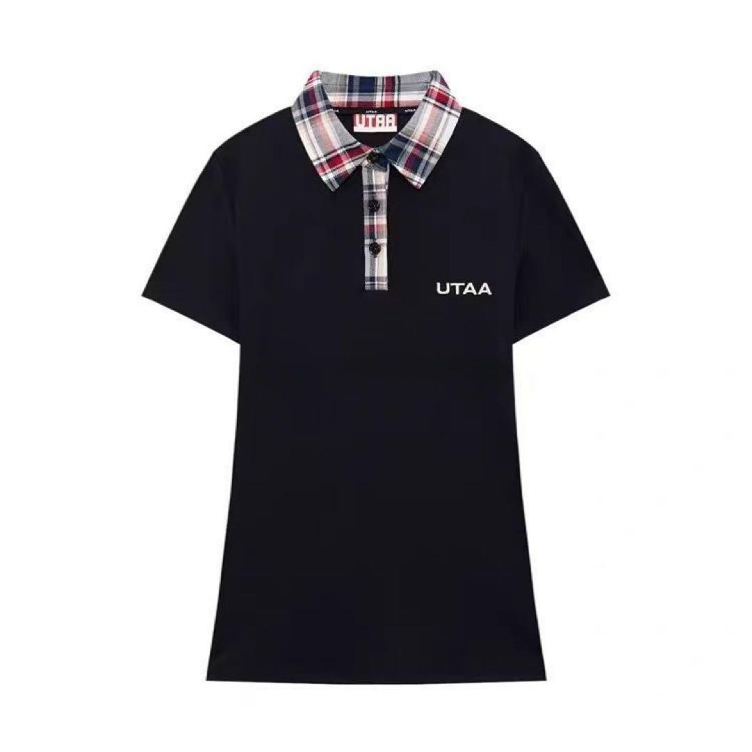 UTAAレディースゴルフシャツスカートセットストレッチサイズM