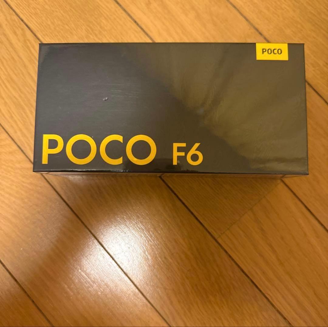 携帯電話本体 POCO F6 8GB+256GB