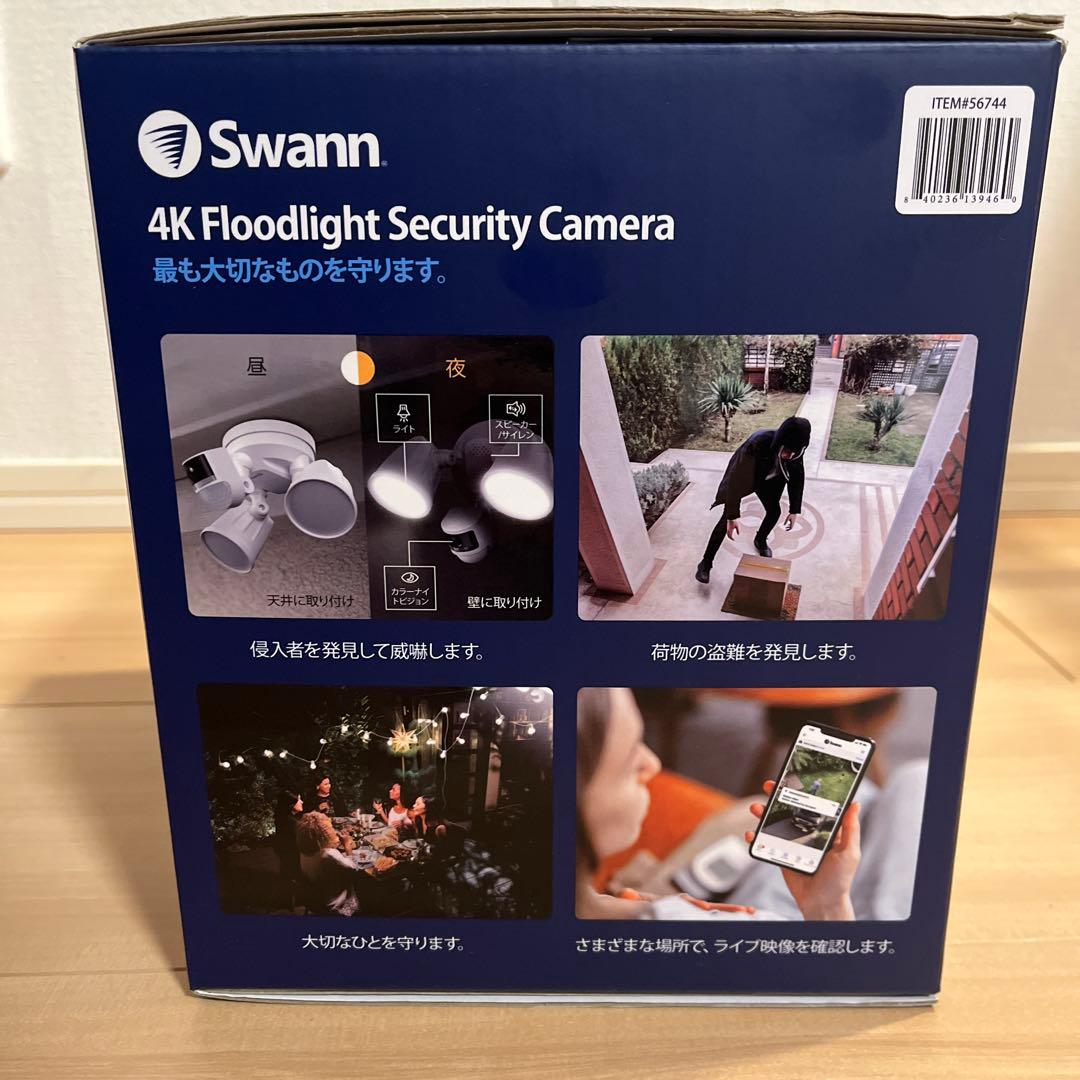 防犯カメラSwann 4K Floodlight Security Camera