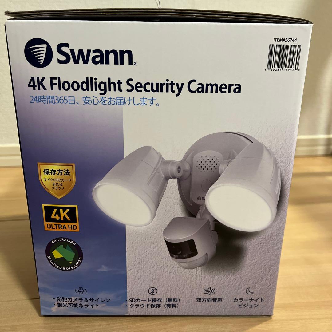 防犯カメラSwann 4K Floodlight Security Camera