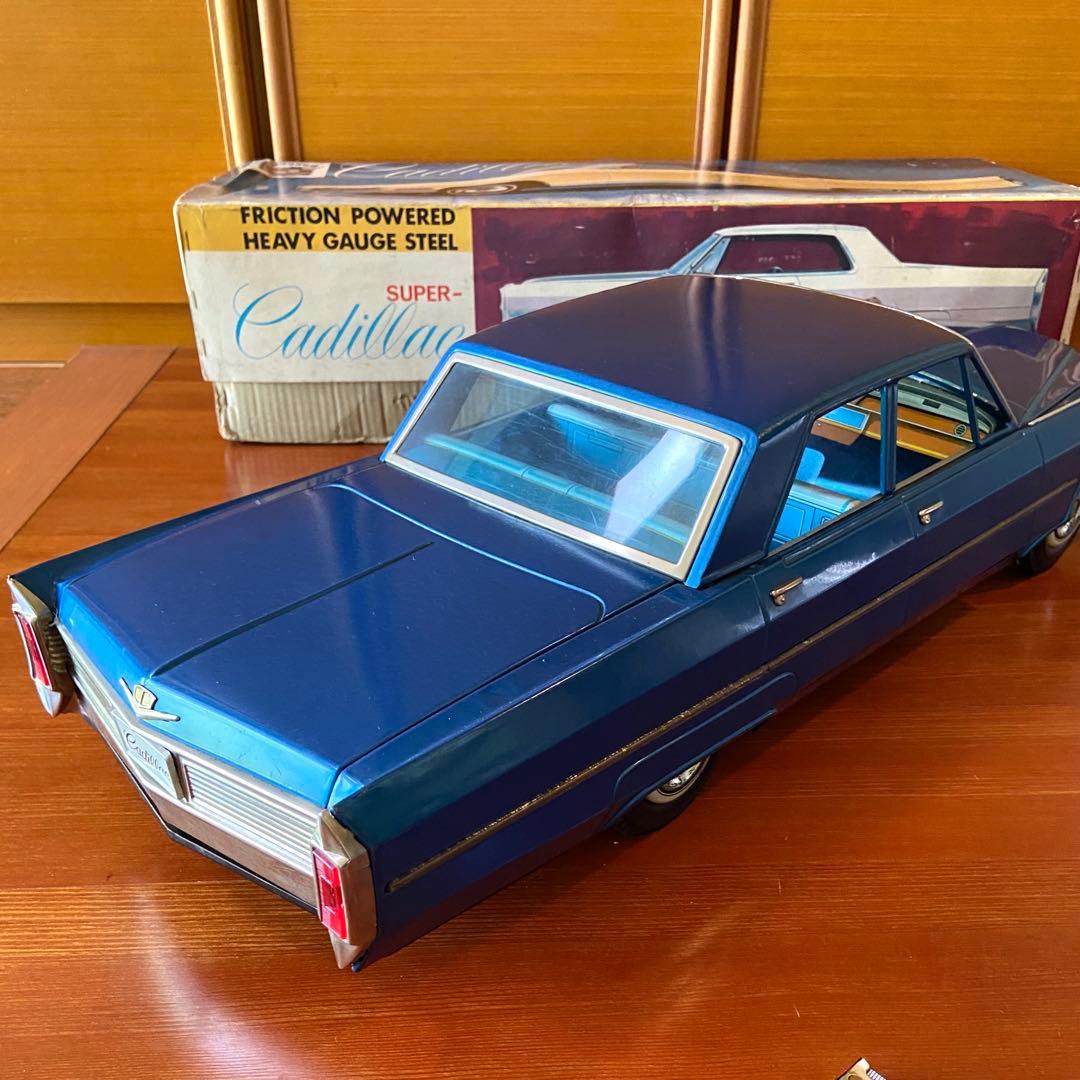 希少　野村トーイ　ブリキ　スーパー　キャデラック　65cm