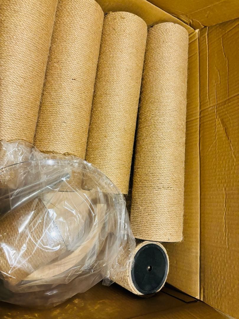 キャットタワー 突っ張り 木製 キャットツリー 木登りタワー