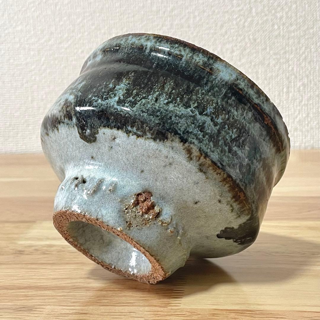 民藝 ふたもの 蓋物 合子 盒子 海鼠釉 検）濱田庄司 河井寛次郎 益子焼