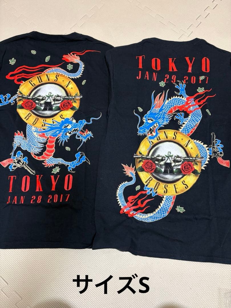 激レア　GUNS N' ROSES Tシャツ 東京公演 2017日程入り限定
