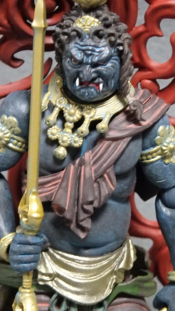 タケヤ式自在置物 不動明王 青不動 リボルテックタケヤ フィギュア 海洋堂