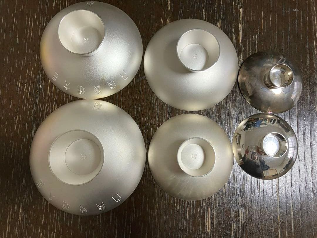 純銀杯　608グラム　銀杯