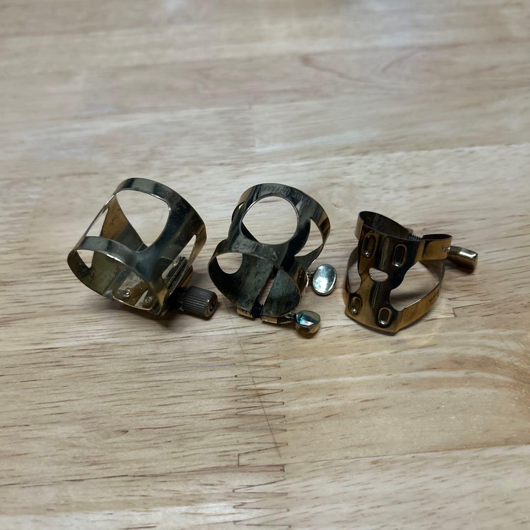 テナーサックス　リガチャー 3点セット