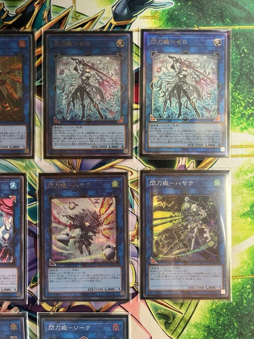 遊戯王　閃刀姫デッキパーツ　イラスト違い　シク有り