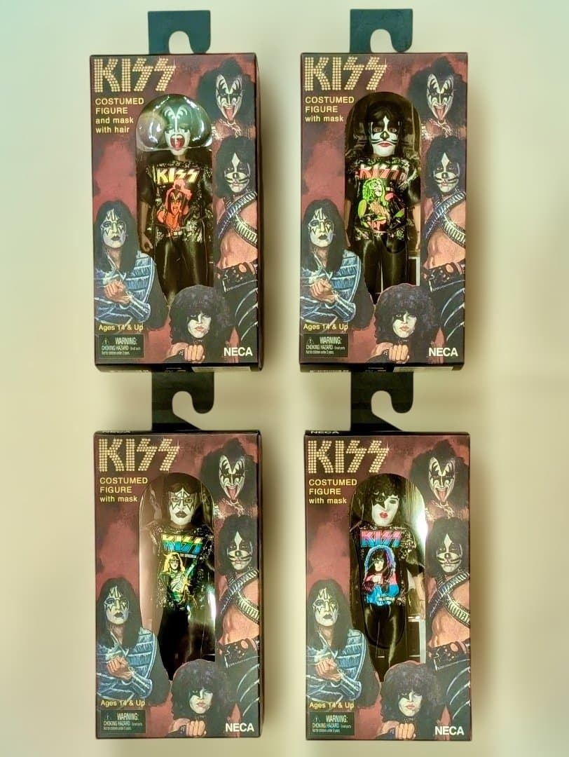 ベンクーパー ハロウィンキッズ KISS コスチュームフィギュアセット NECA