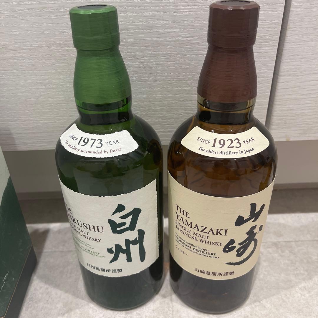 山崎12年、白州 ストーリーオブ2025、響、白州、山崎　計5本