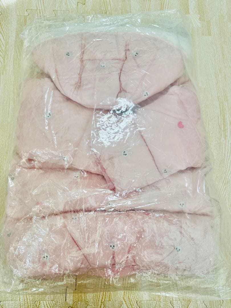 ミキハウス ダウン ピンク うさこ80 90