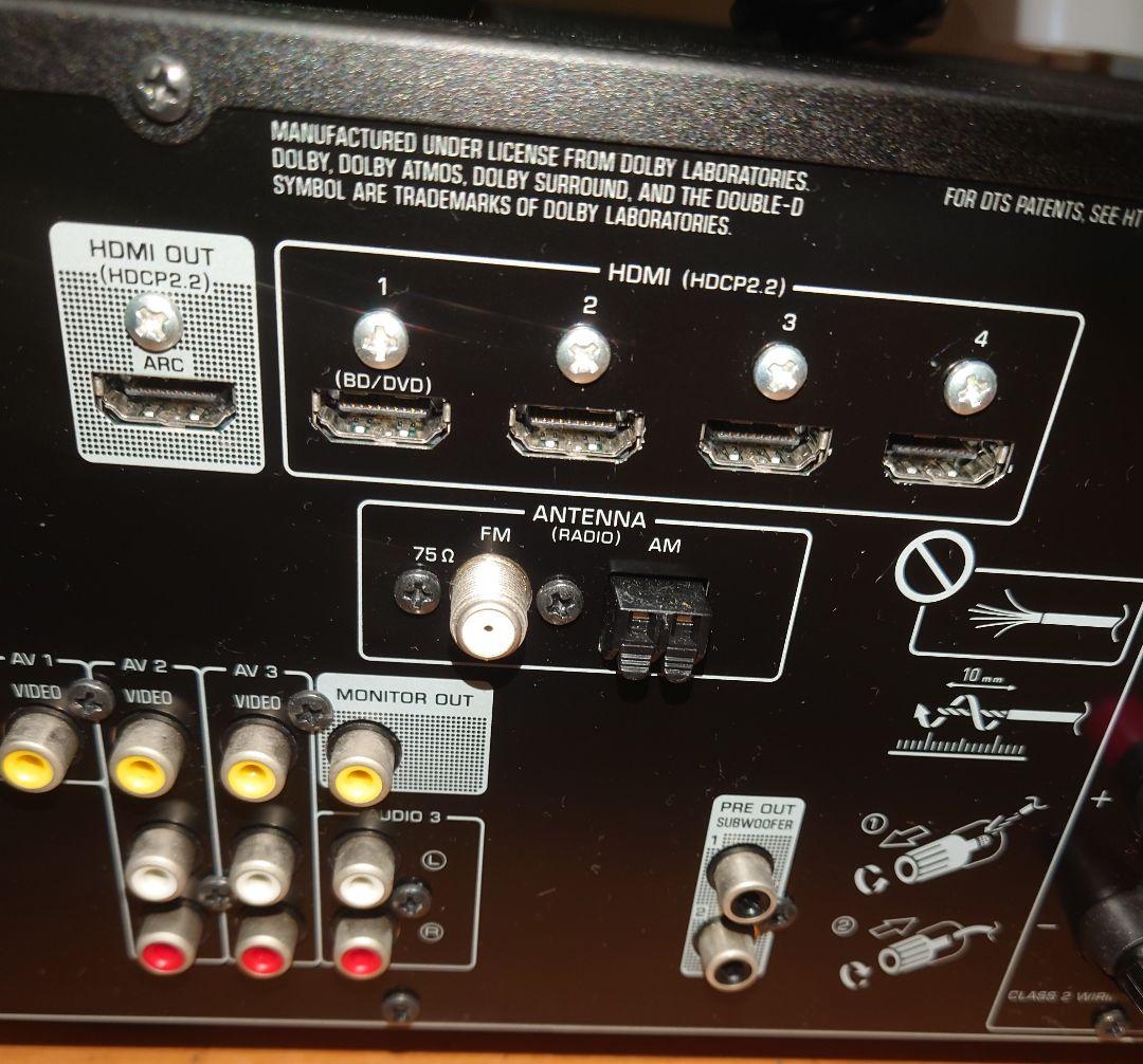 YAMAHA RX-V583 AVレシーバー