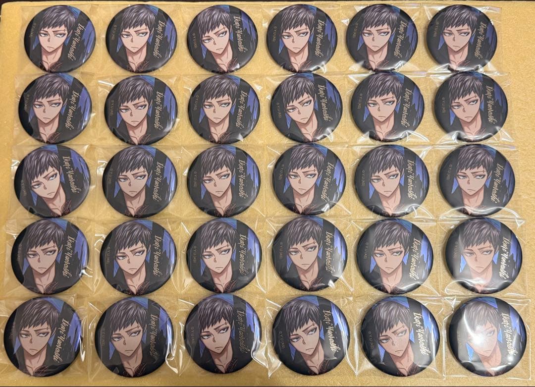 桃源暗鬼 マンガ展 メタリック 缶バッジ 矢颪 碇