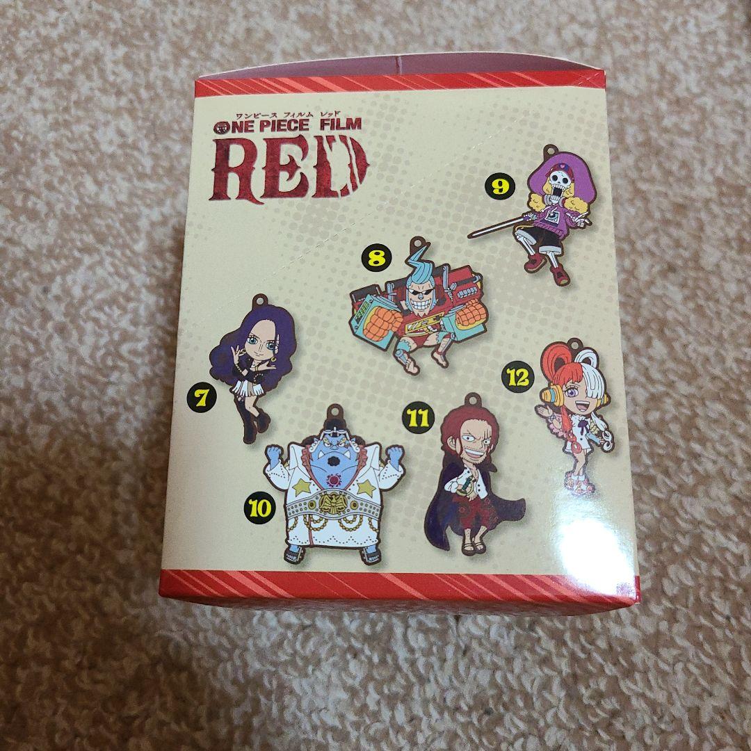 映画　ワンピース　フィルム　レッド　　ラバーストラップ　劇場グッズ