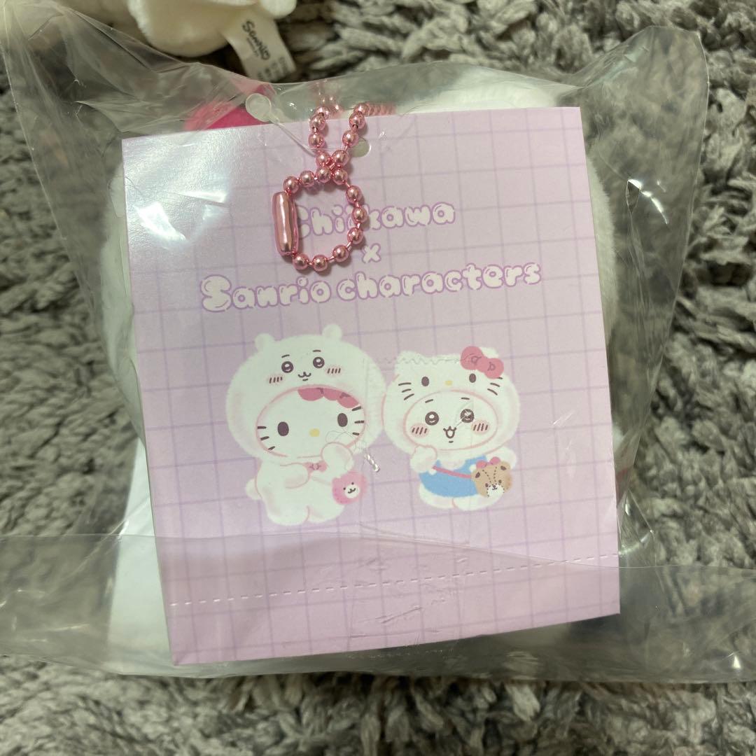ちいかわ　サンリオキャラクターズ　コラボマスコット　3点セット