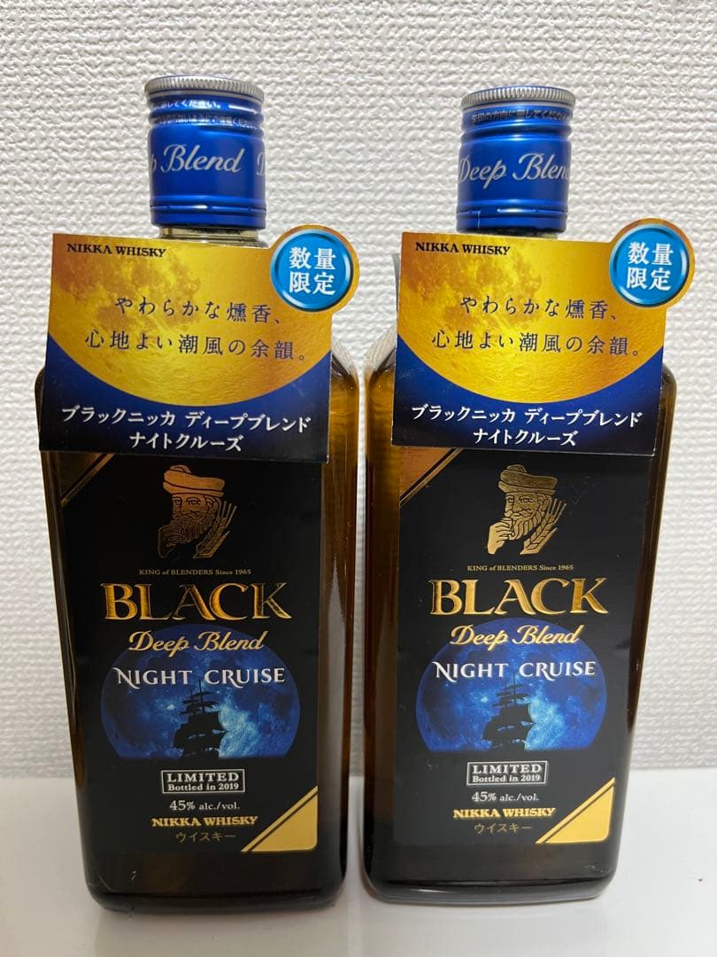 ブラックニッカ　ディープブレンド　ナイトクルーズ ２本セット