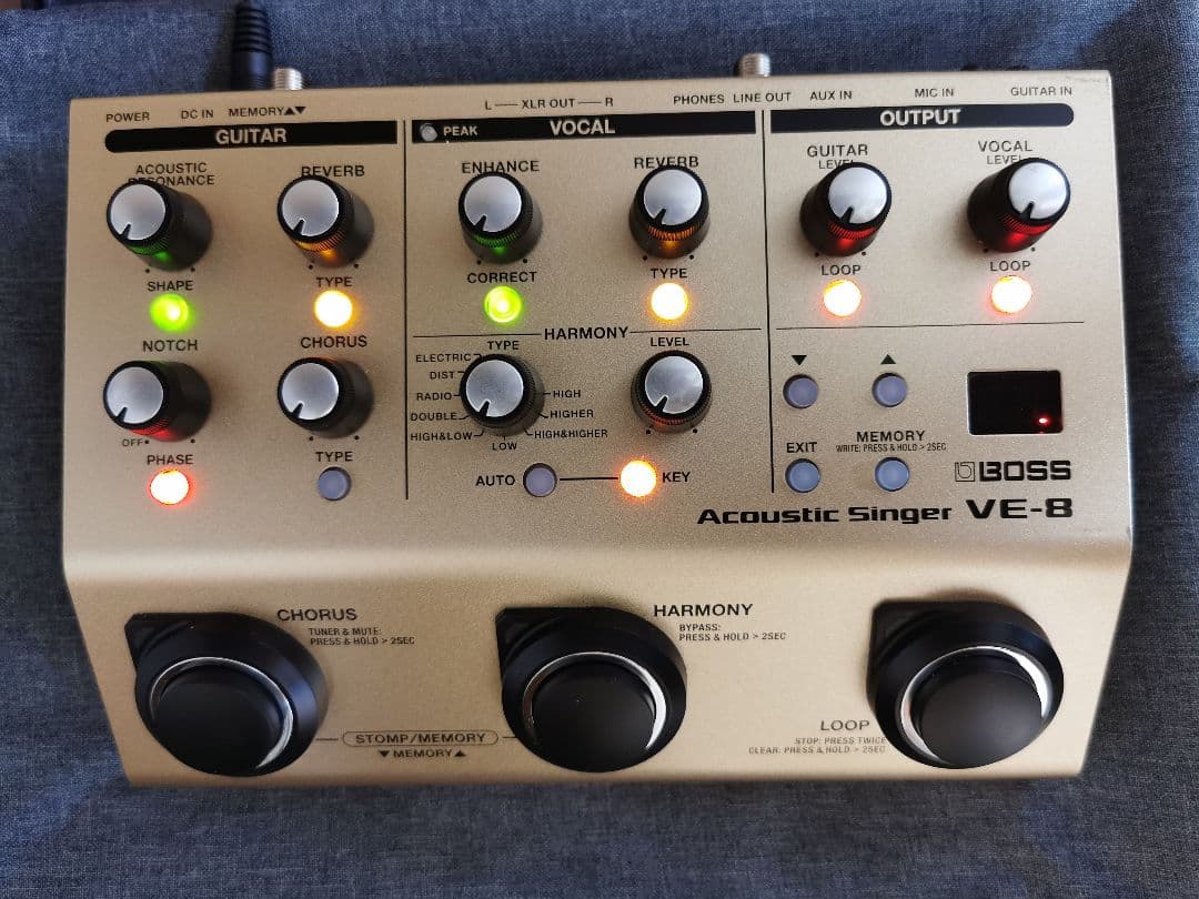 ギター BOSS Acoustic Singer VE-8