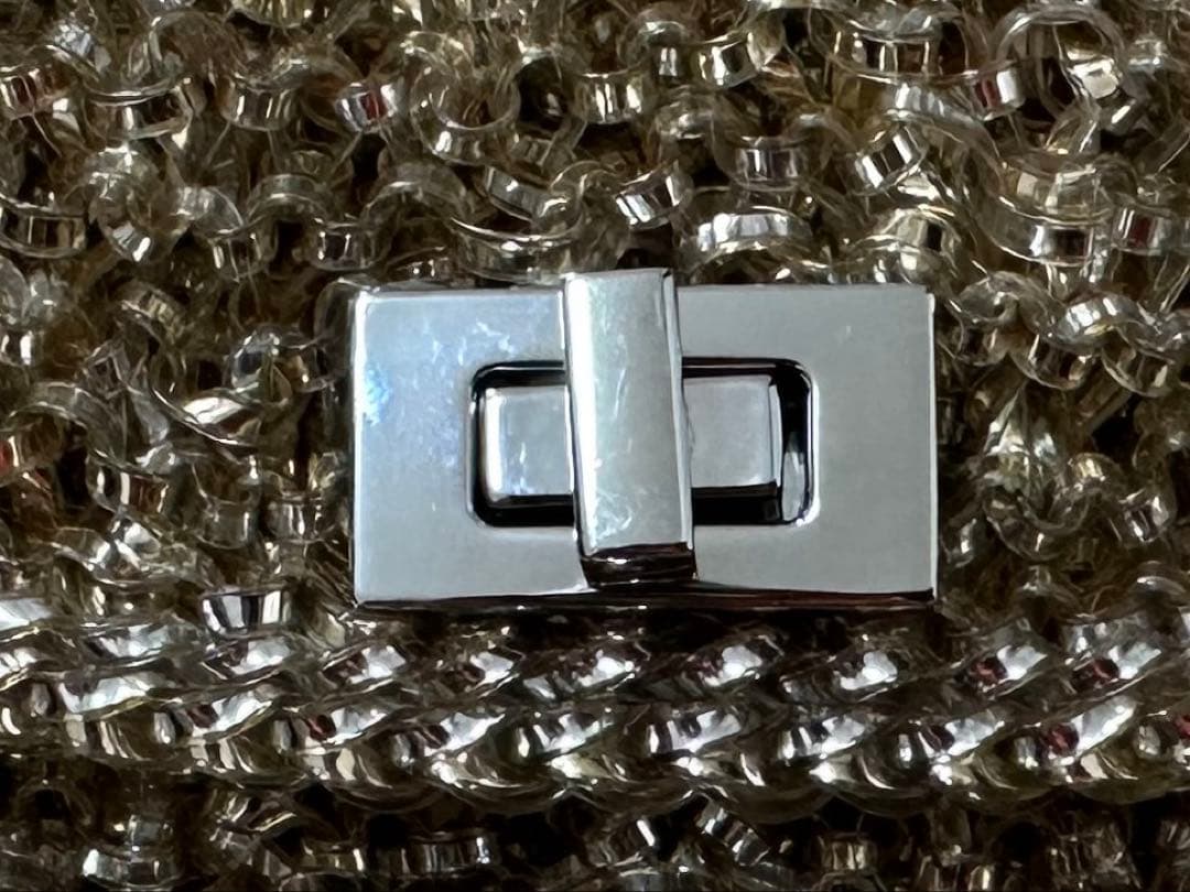 アンテプリマ ゴールドビーズショルダーバッグ