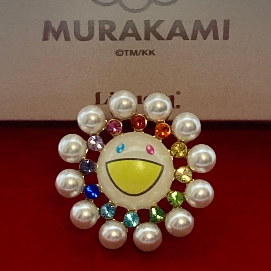 【新品】Liquem 村上隆 コラボ リング パールフラワー